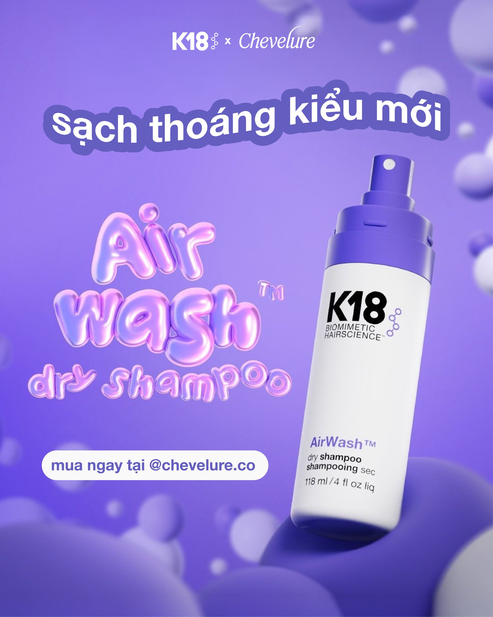 K18 Hair Vietnam Facebook ad