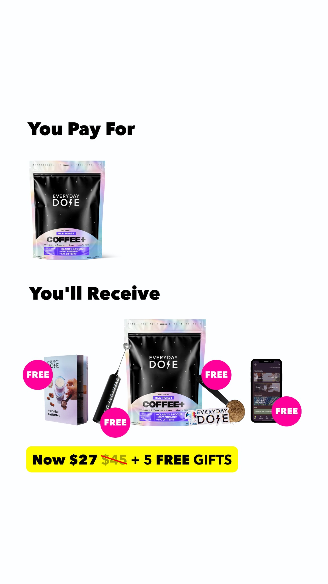 Everyday Dose Facebook ad