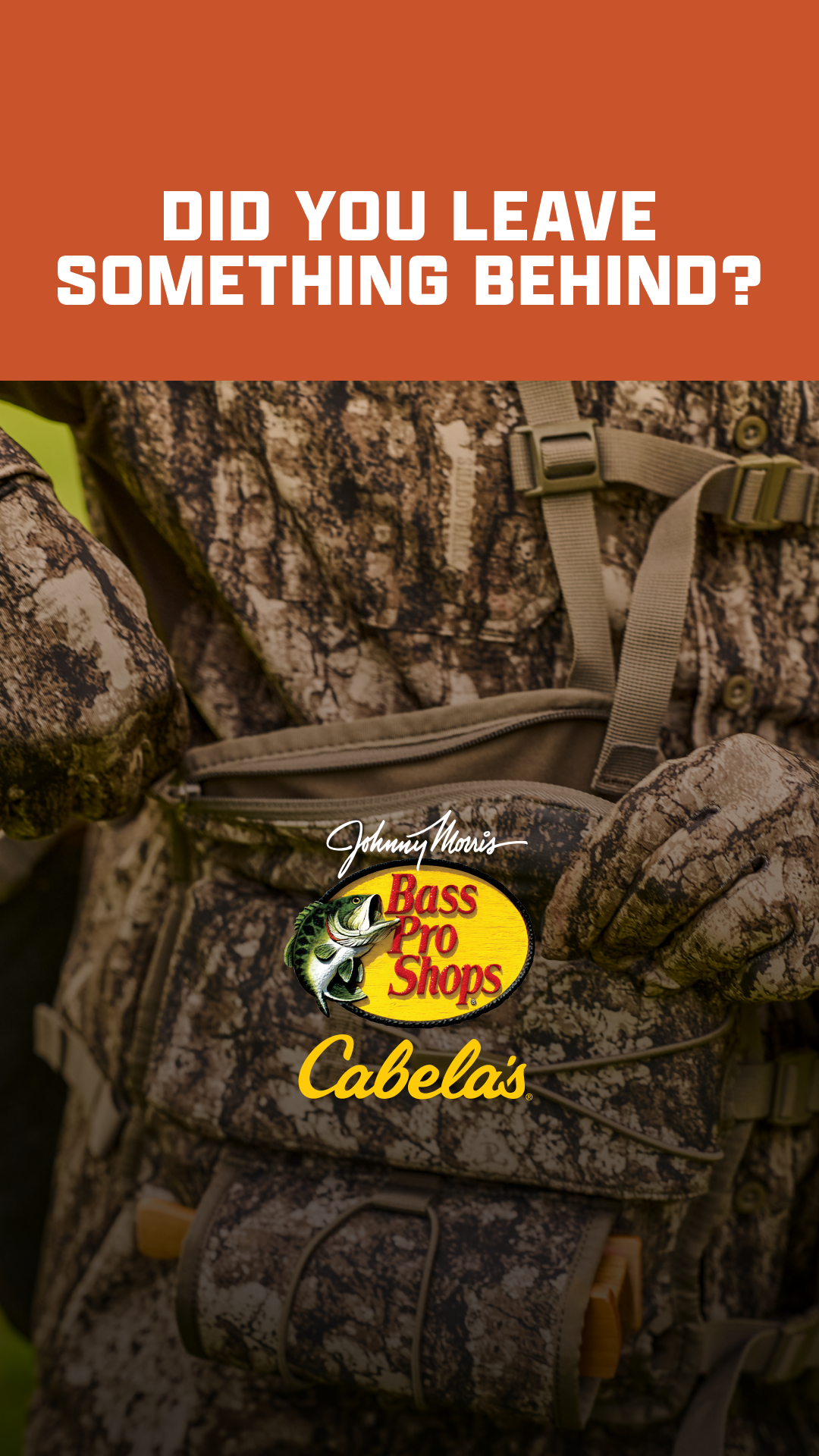 Bass Pro Shops Facebook ad: Your Cart Is Waiting