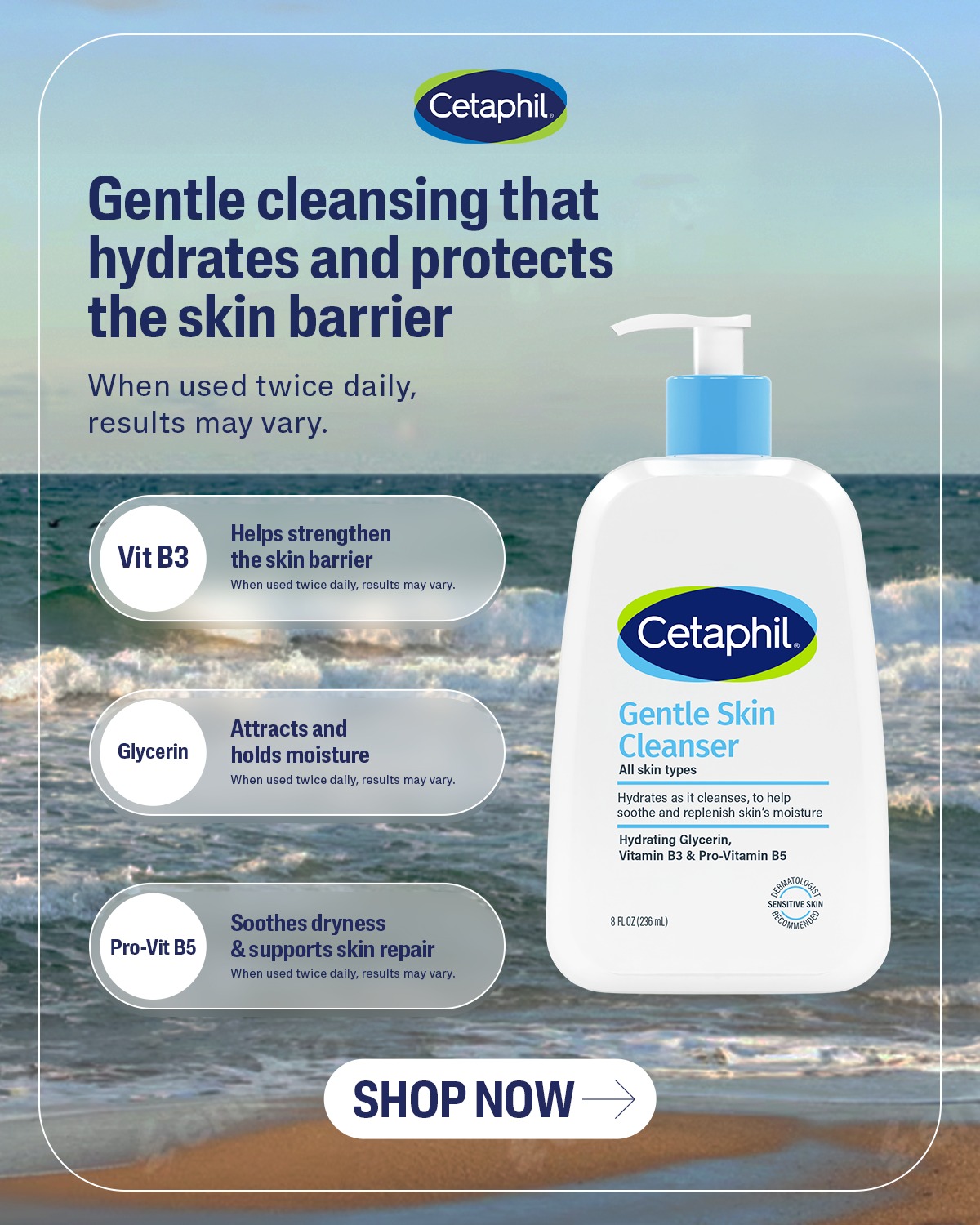 Cetaphil Facebook ad