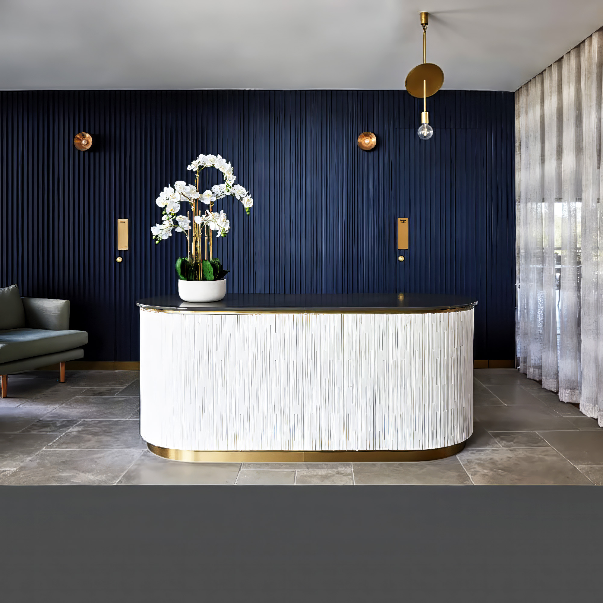 3D Wall Panels Facebook ad: Flat walls are forgettable.