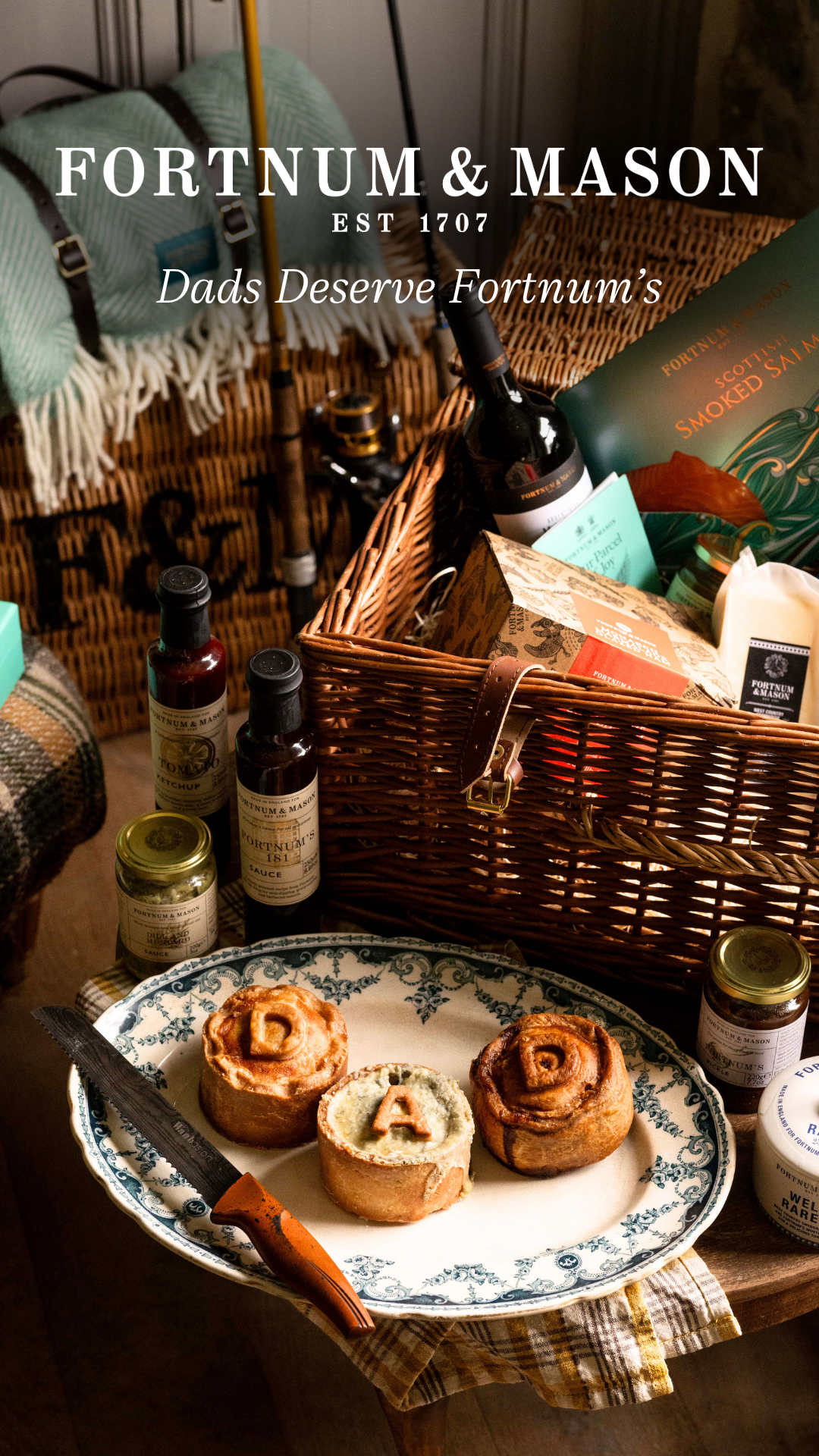Fortnum & Mason Facebook ad