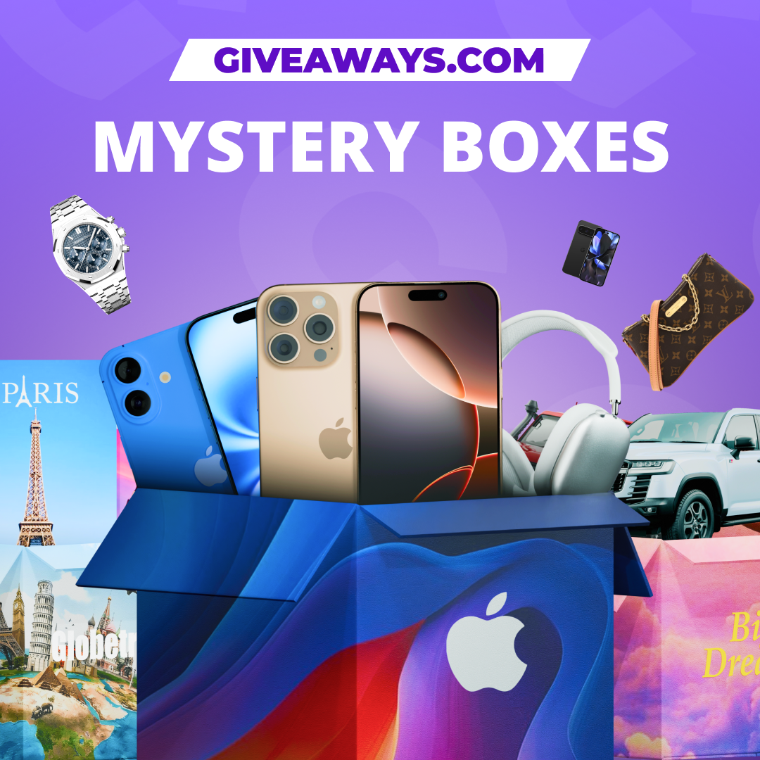 Giveaways.com Facebook ad from Feb 18, 2026