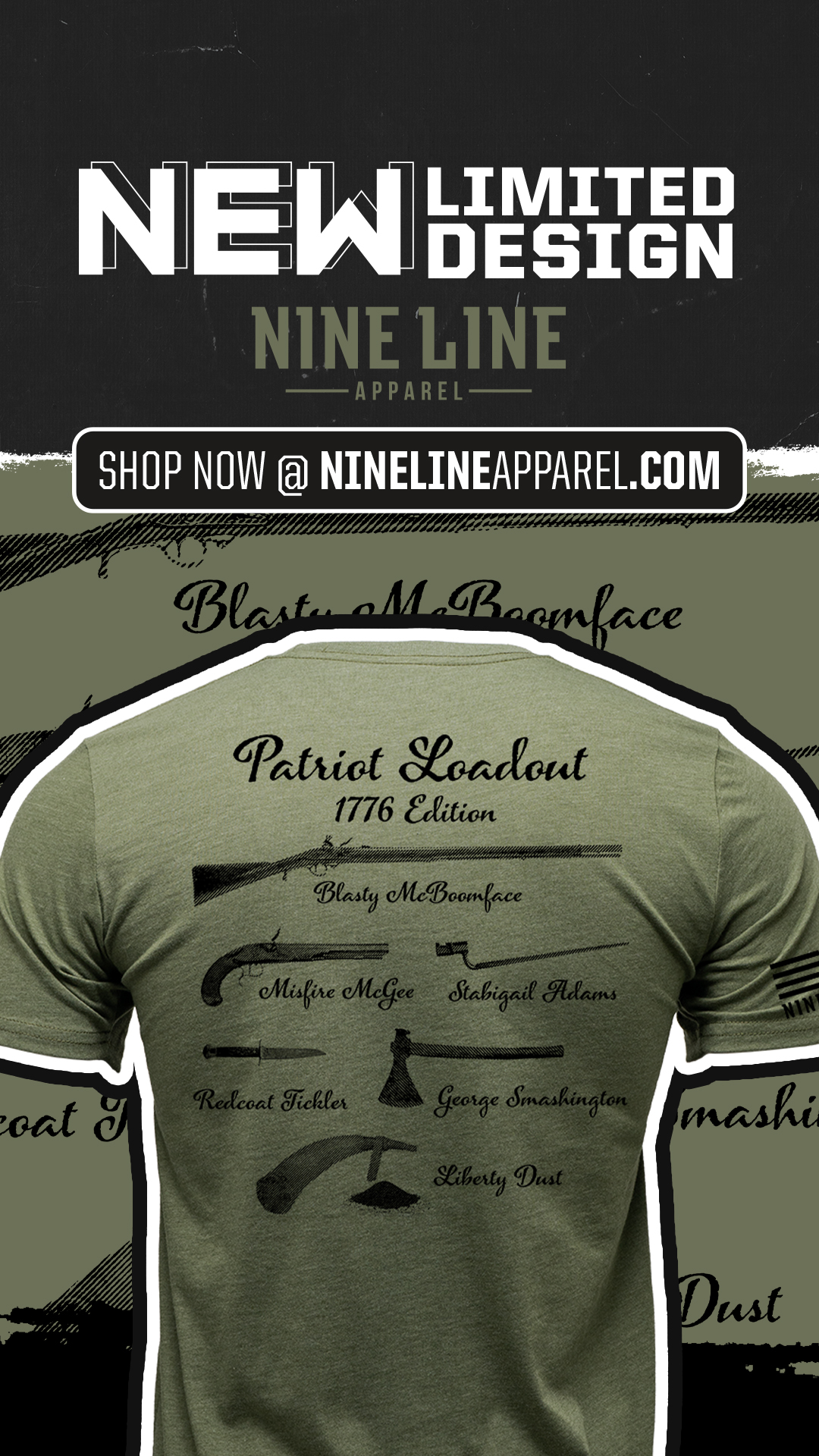 Nine Line Apparel Facebook ad