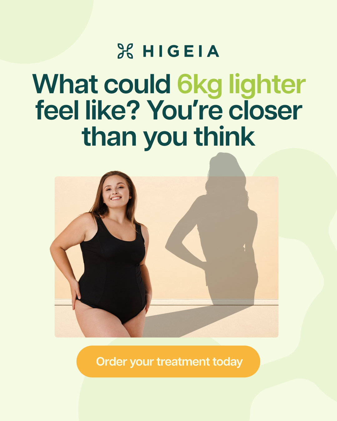 Higeia Facebook ad: Medical Weight Loss That Actually Works