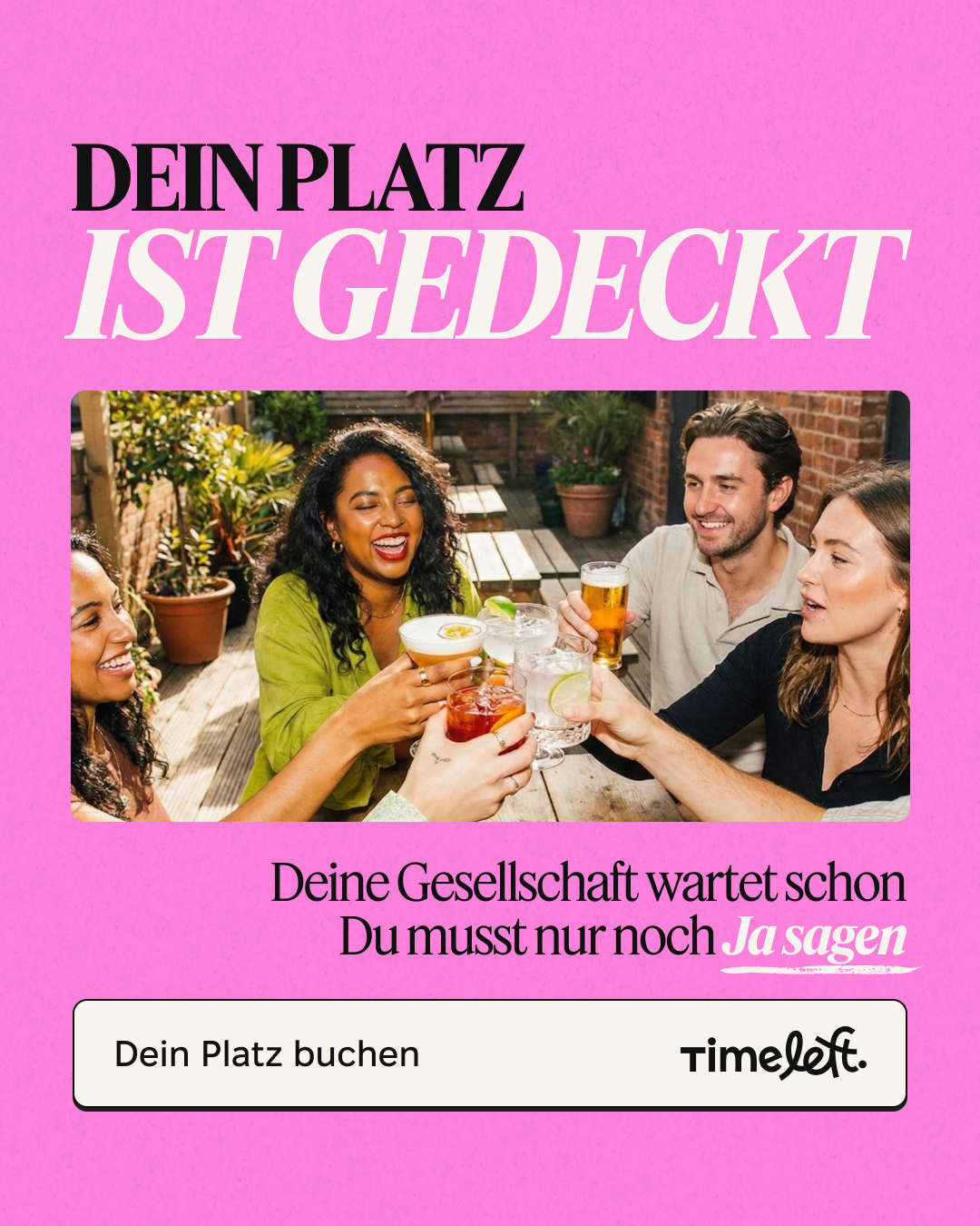 Timeleft Facebook ad