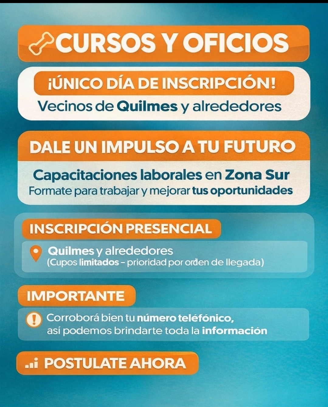C-apacitaciones laborales Facebook ad