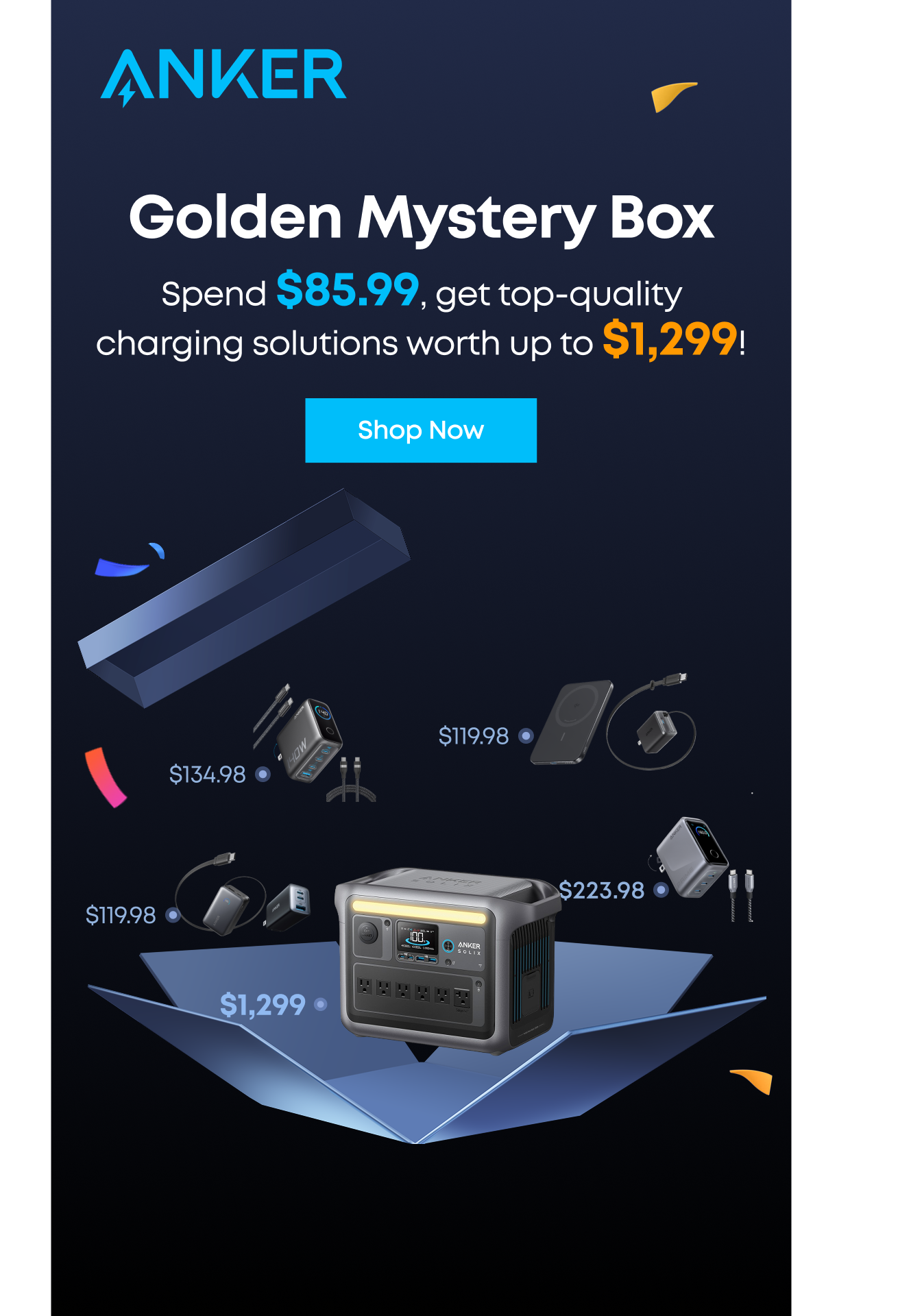 Anker Facebook ad