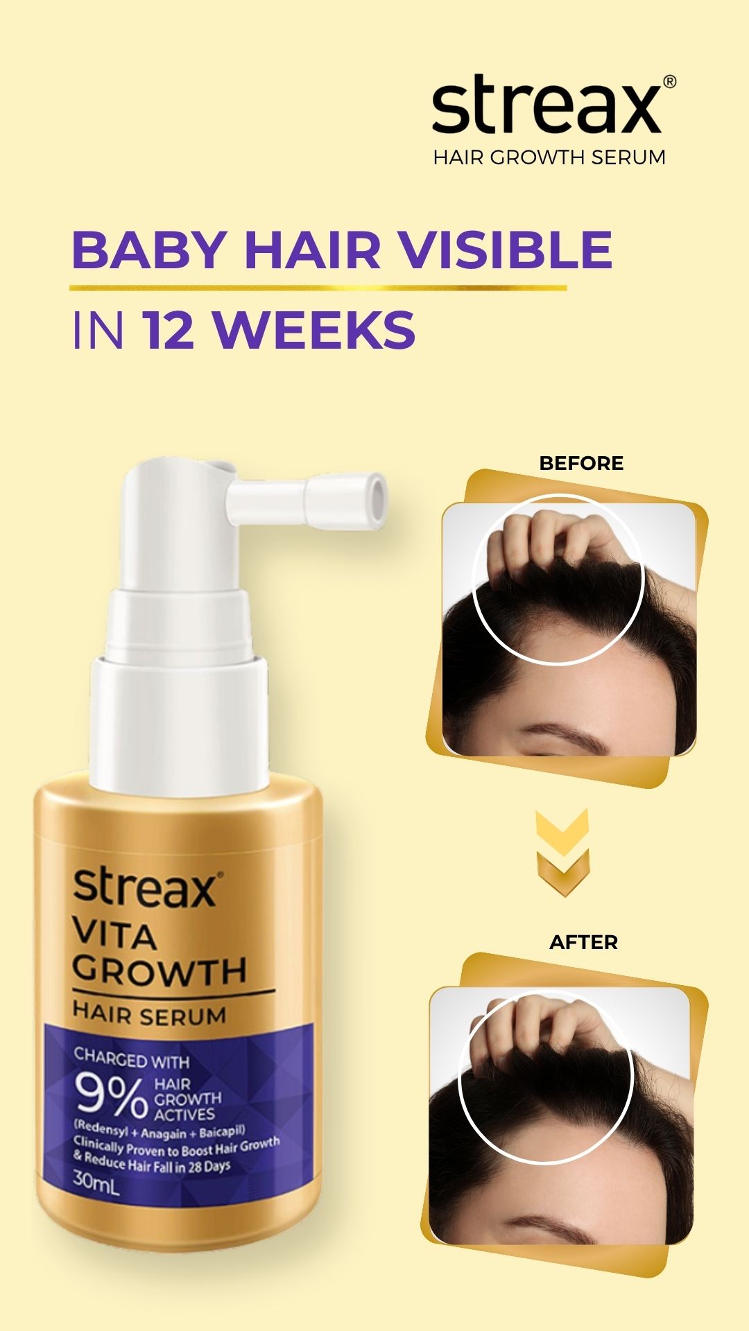 Streax.Hair Facebook ad