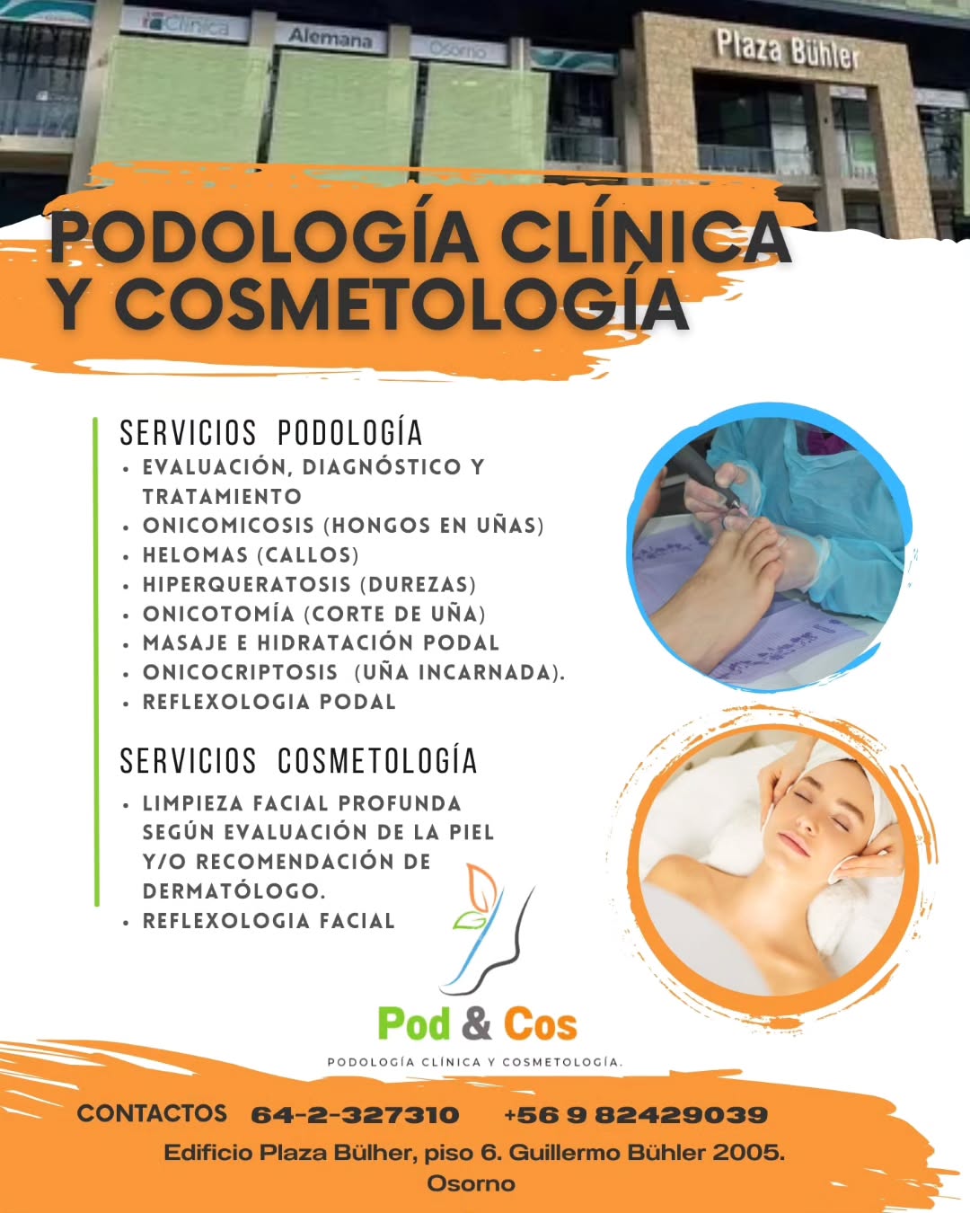 pod_cos Facebook ad: Solicita tu atención llamando al 64-2-327310 o escríbenos…