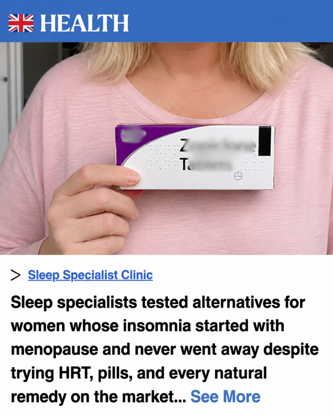 Dr. James Harris - Sleep Specialist Facebook ad