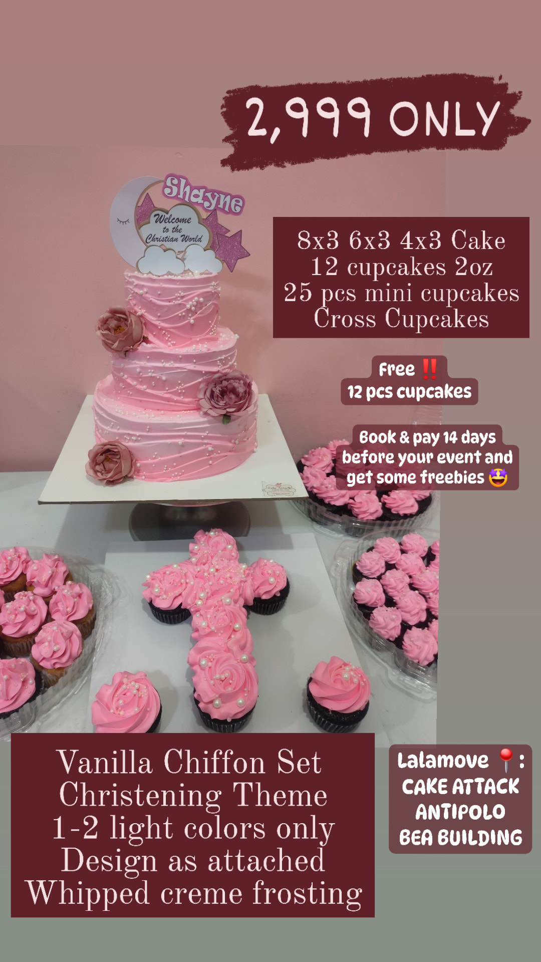 Cake Attack Antipolo City, Rizal - O. P. Facebook ad: 2026 UPDATED PRICELIST are POSTED
