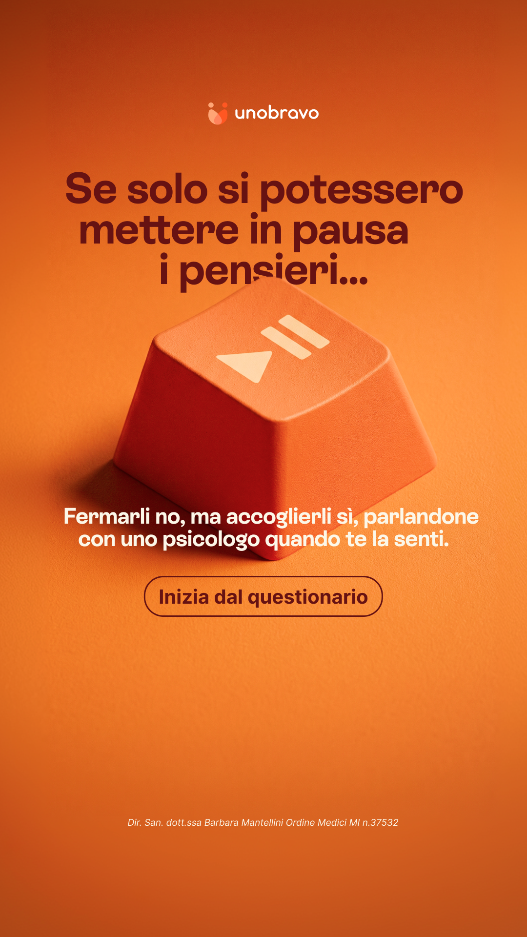 Unobravo Facebook ad