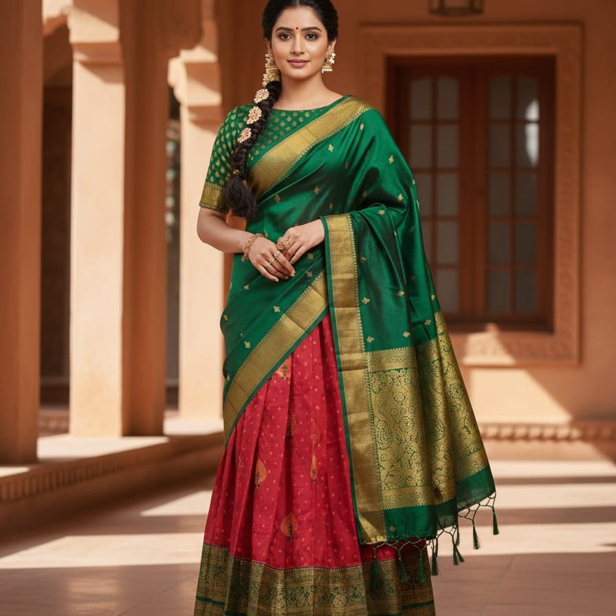 Sri Padmavathi Silks Facebook ad from May 4, 2026