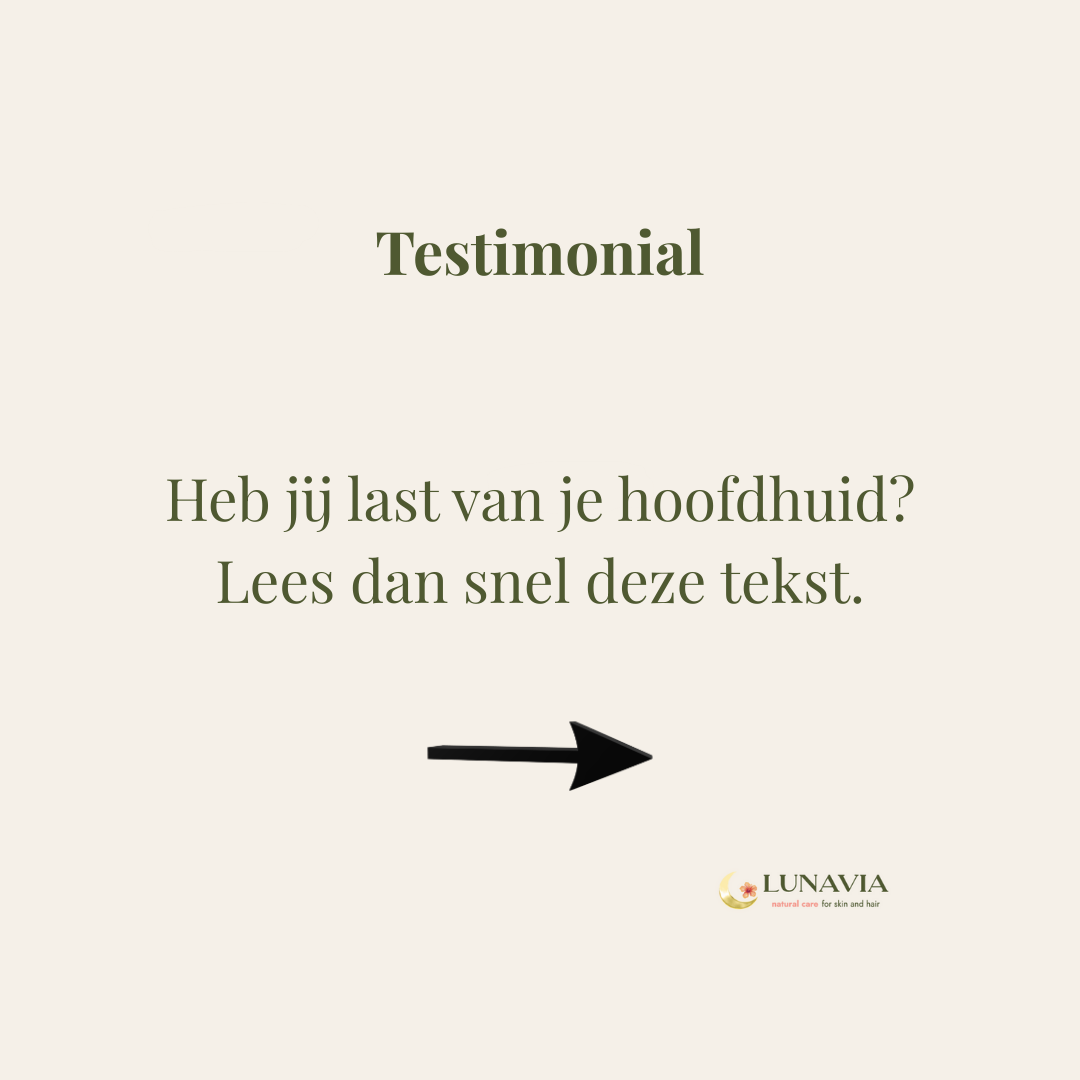 Lunavia natural care Facebook ad: Ik was echt ten einde raad.
