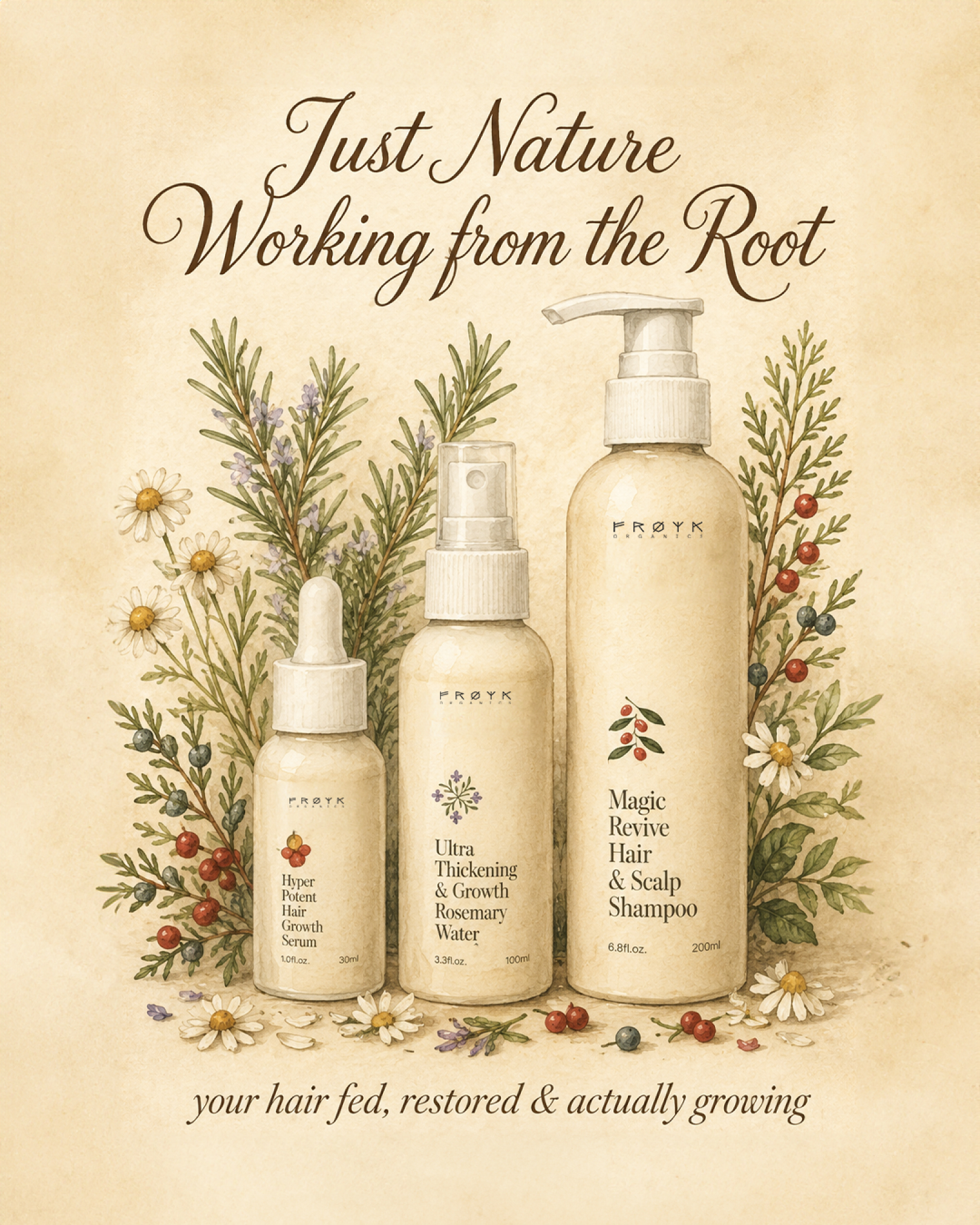 Frøya Organics Facebook ad