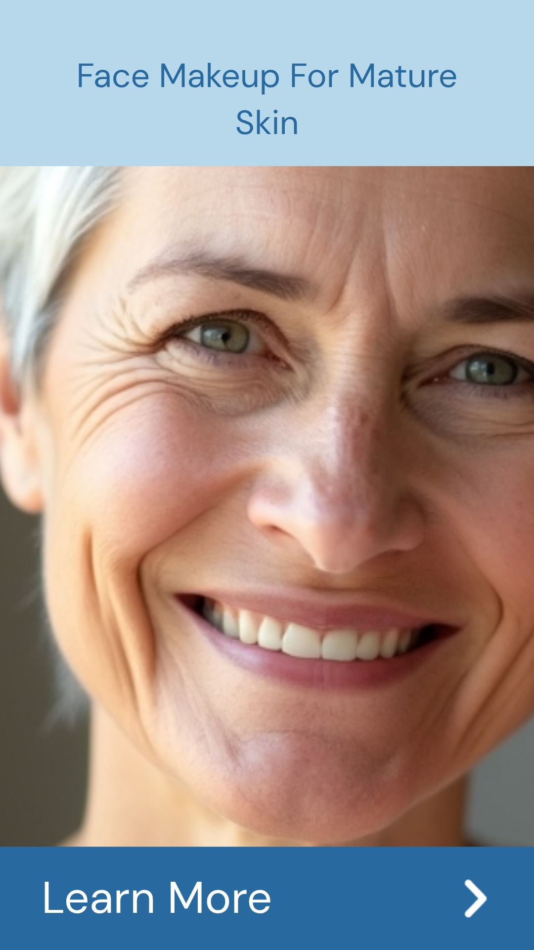 FAQInsider Viewlink Facebook ad: Gain Insights Into Face Makeup For Mature Skin.