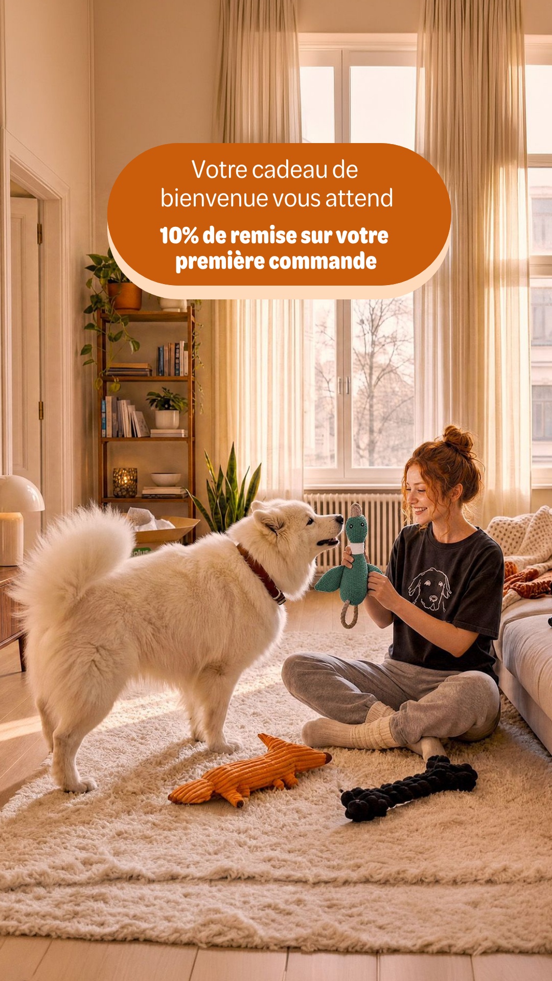 zooplus Facebook ad: Nourriture et accessoires pour animaux