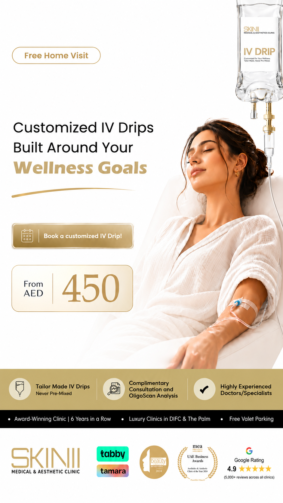 Skin111 Clinics Facebook ad from May 28, 2026