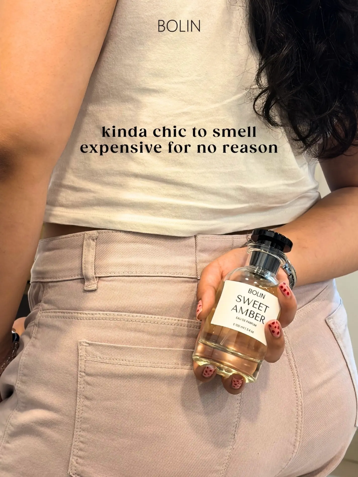 Bolin world Facebook ad: Smell expensive. Look effortless.
