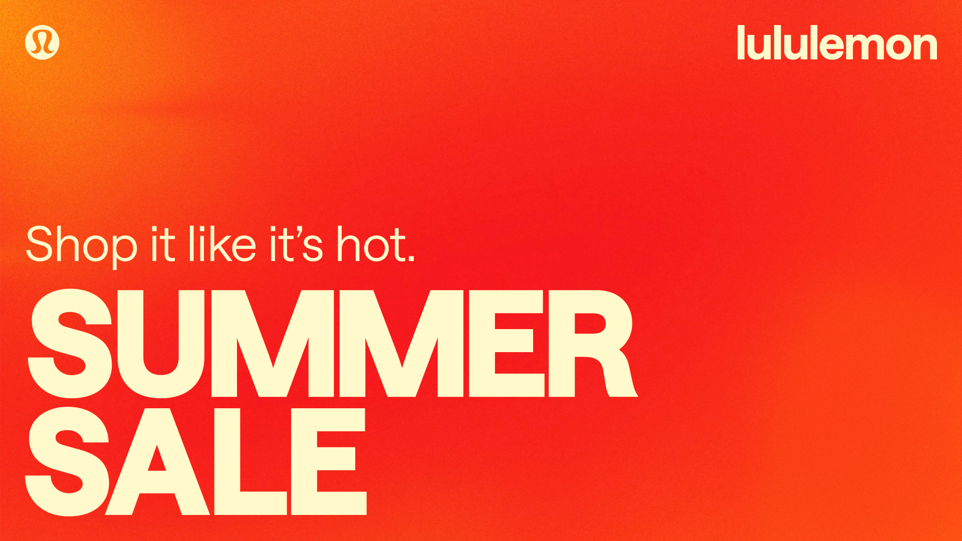 lululemon Facebook ad