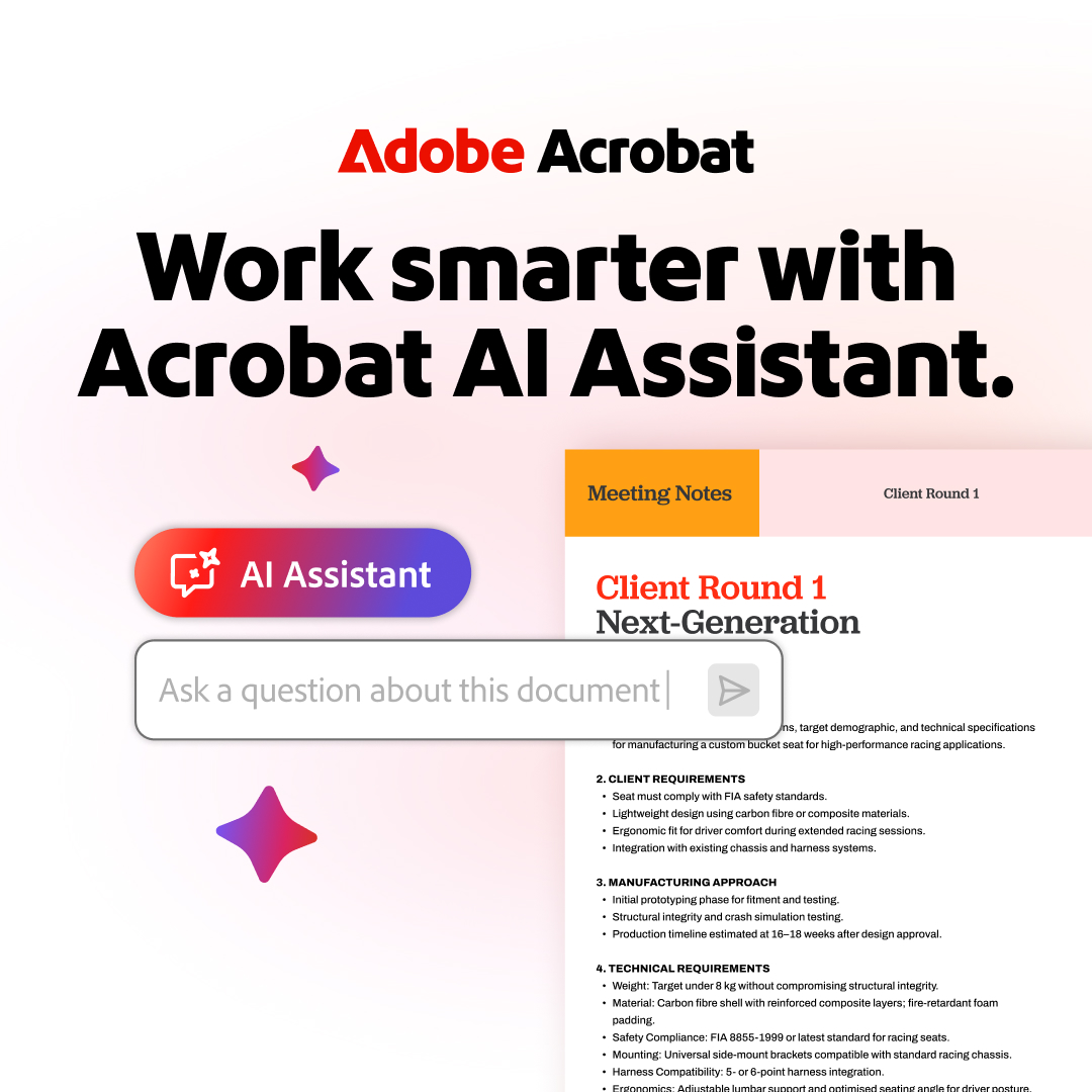 Adobe Acrobat Facebook ad