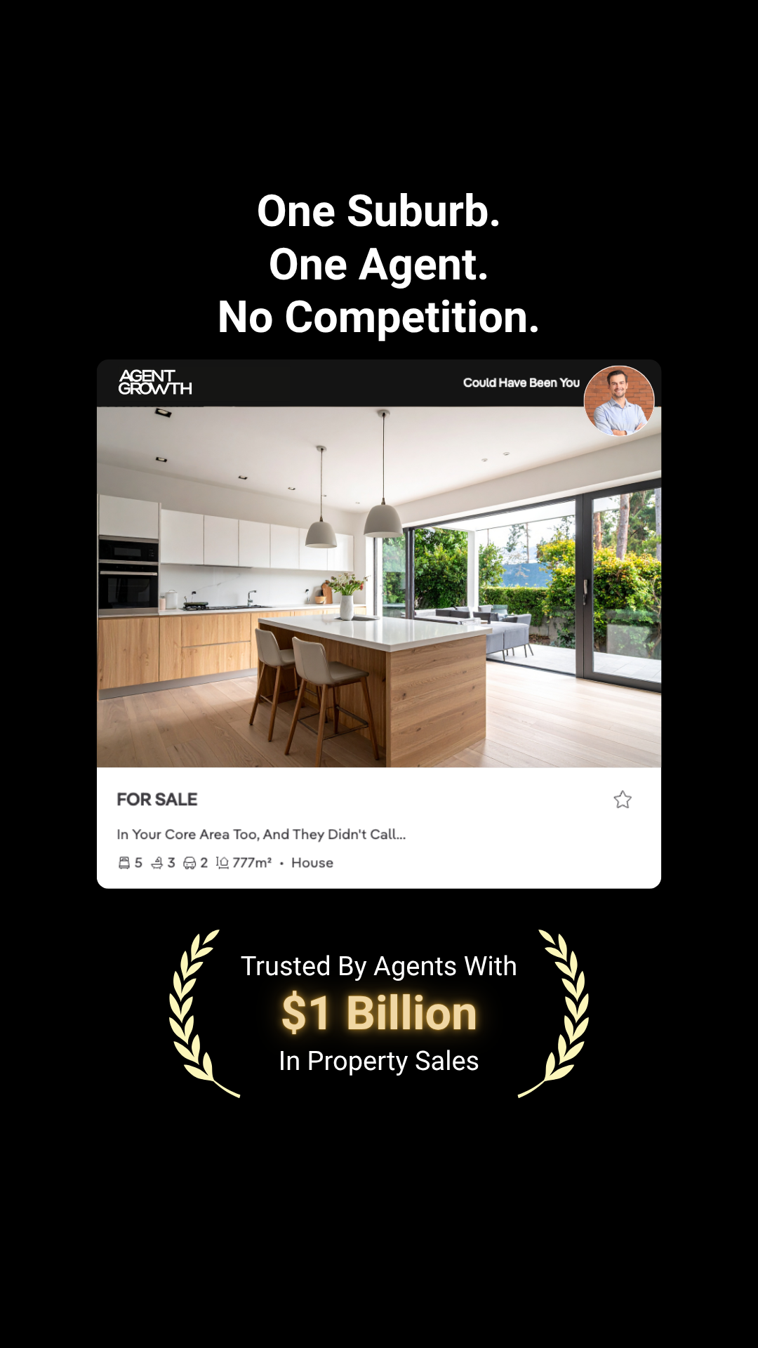 Agent Growth Facebook ad from May 13, 2026