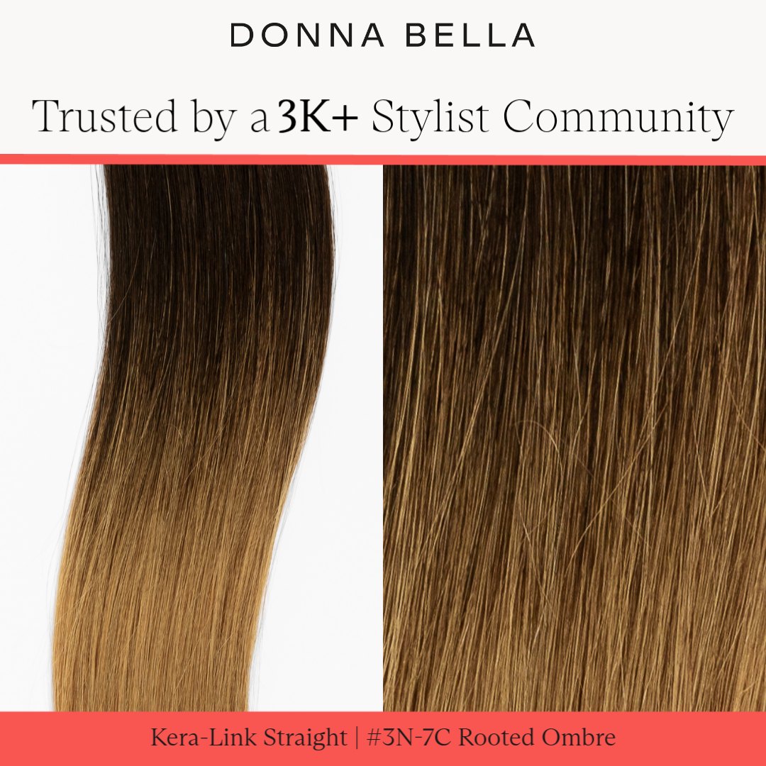 Donna Bella Hair Extensions Facebook ad