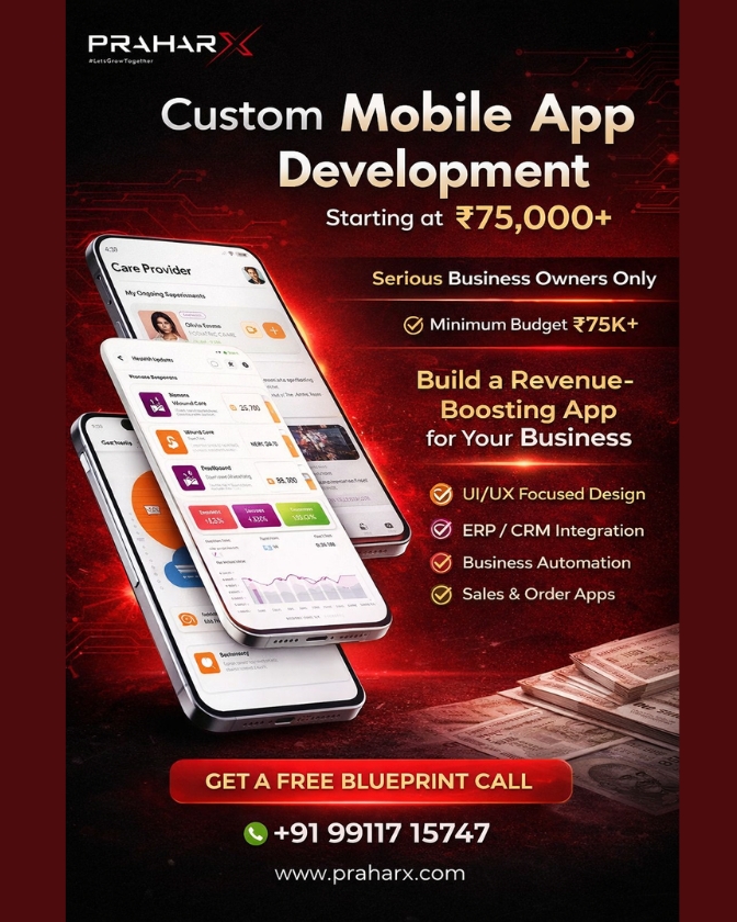 PraharX Technology Facebook ad