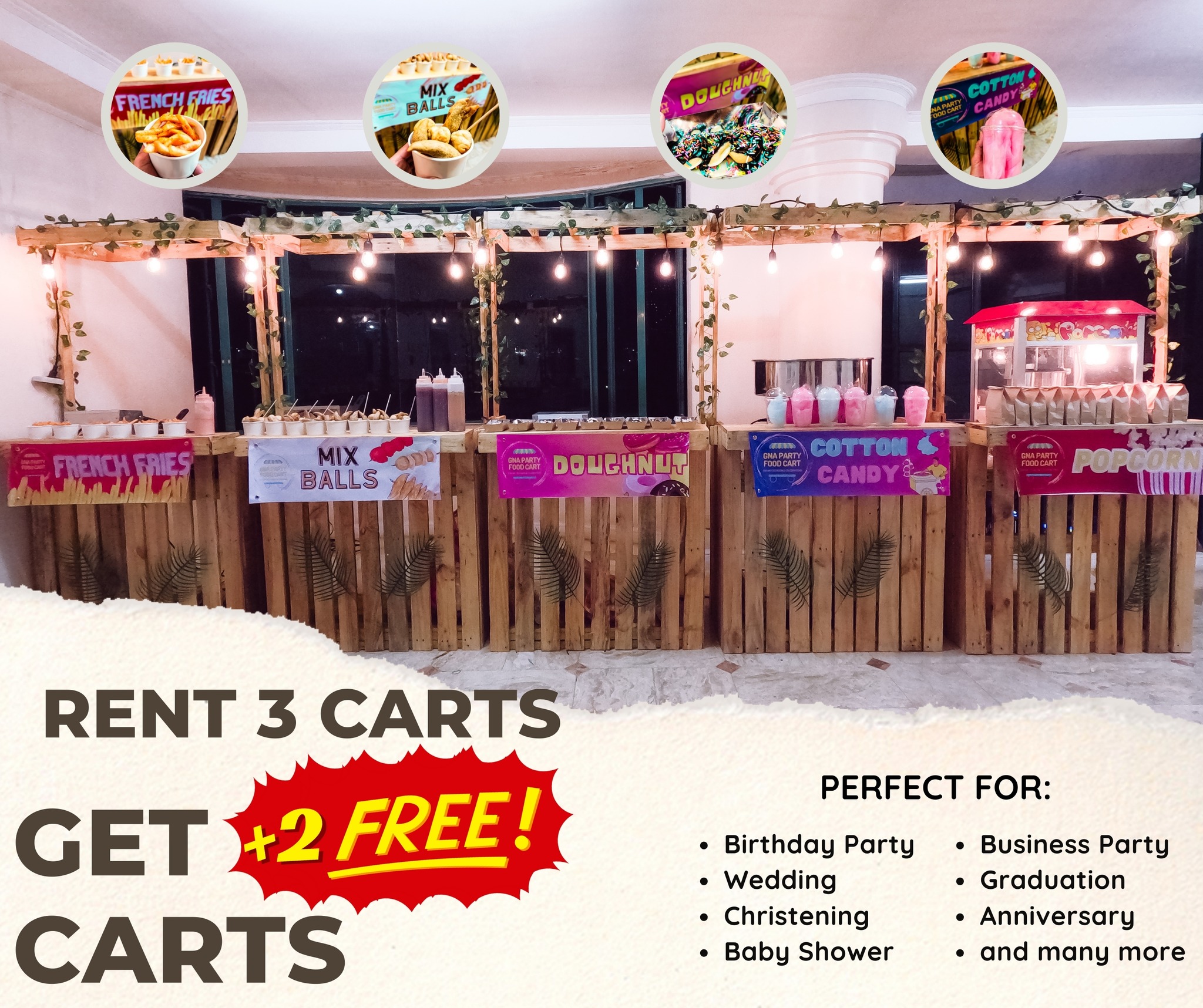 GNA Party Food Cart Facebook ad: ๐
๐๐๐๐ ๐๐๐๐ ๐๐๐๐ ๐๐ ๐๐๐โฆ