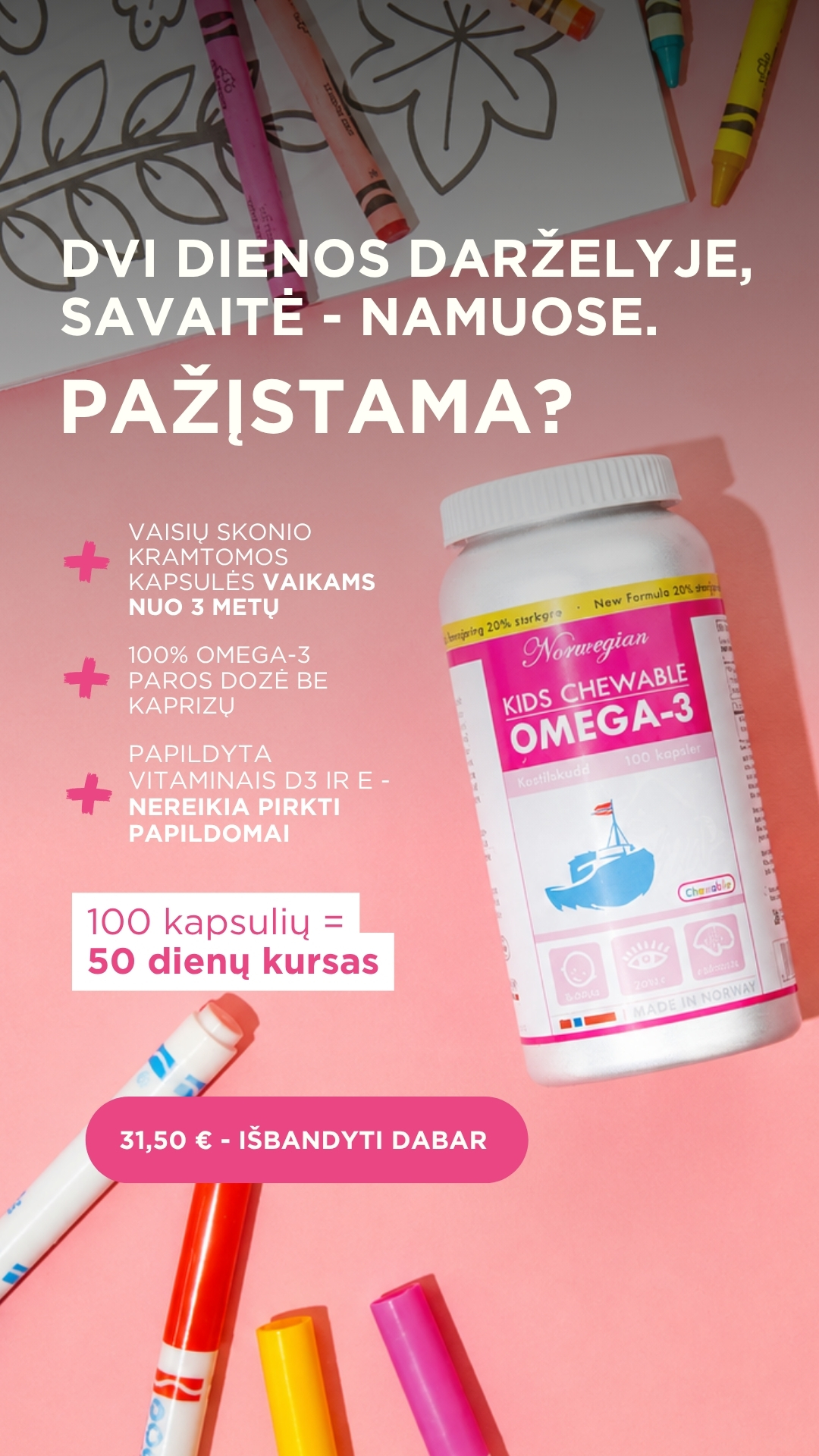 Omegalab.lt Facebook ad