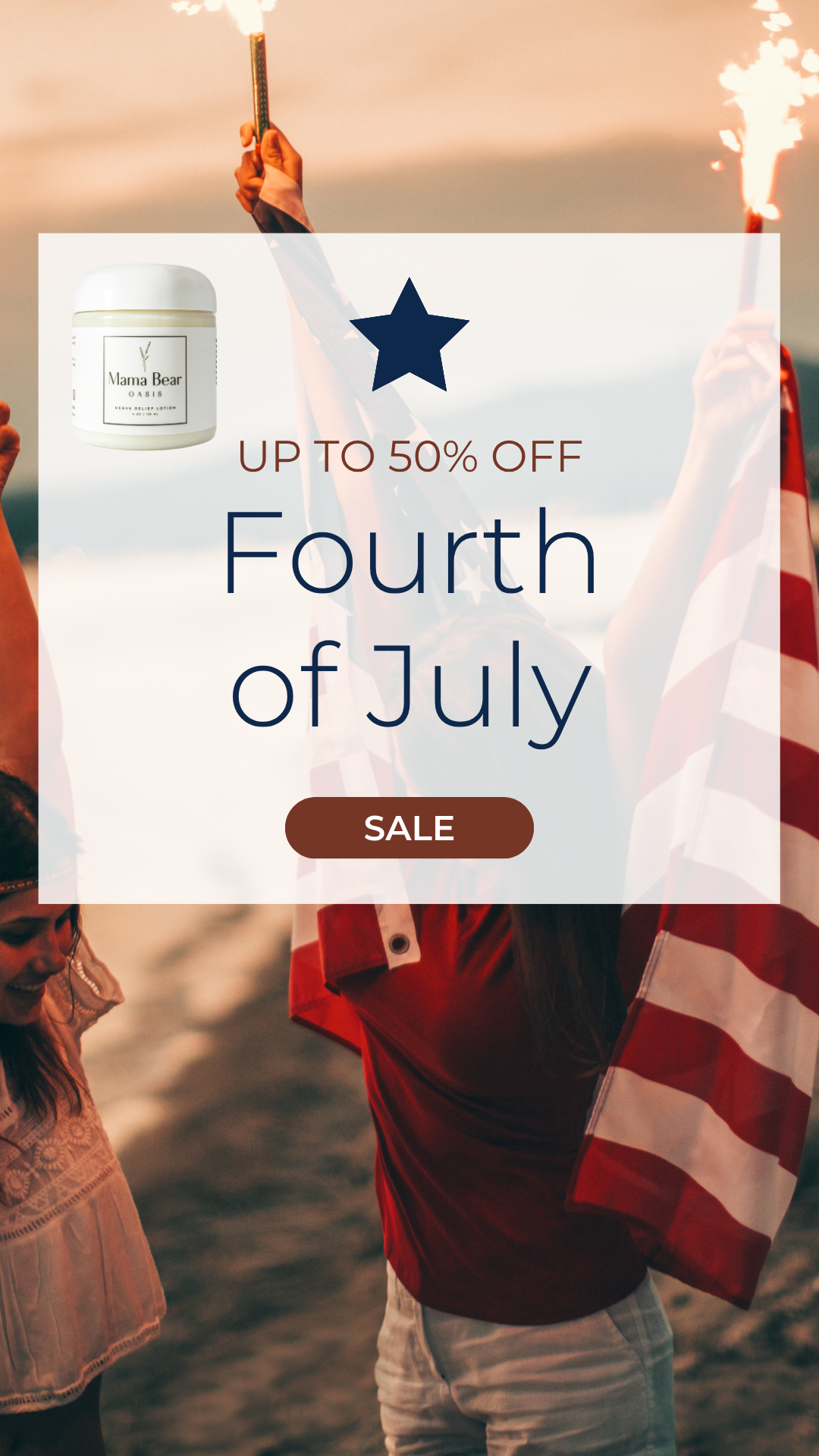 Mama Bear Oasis Facebook ad