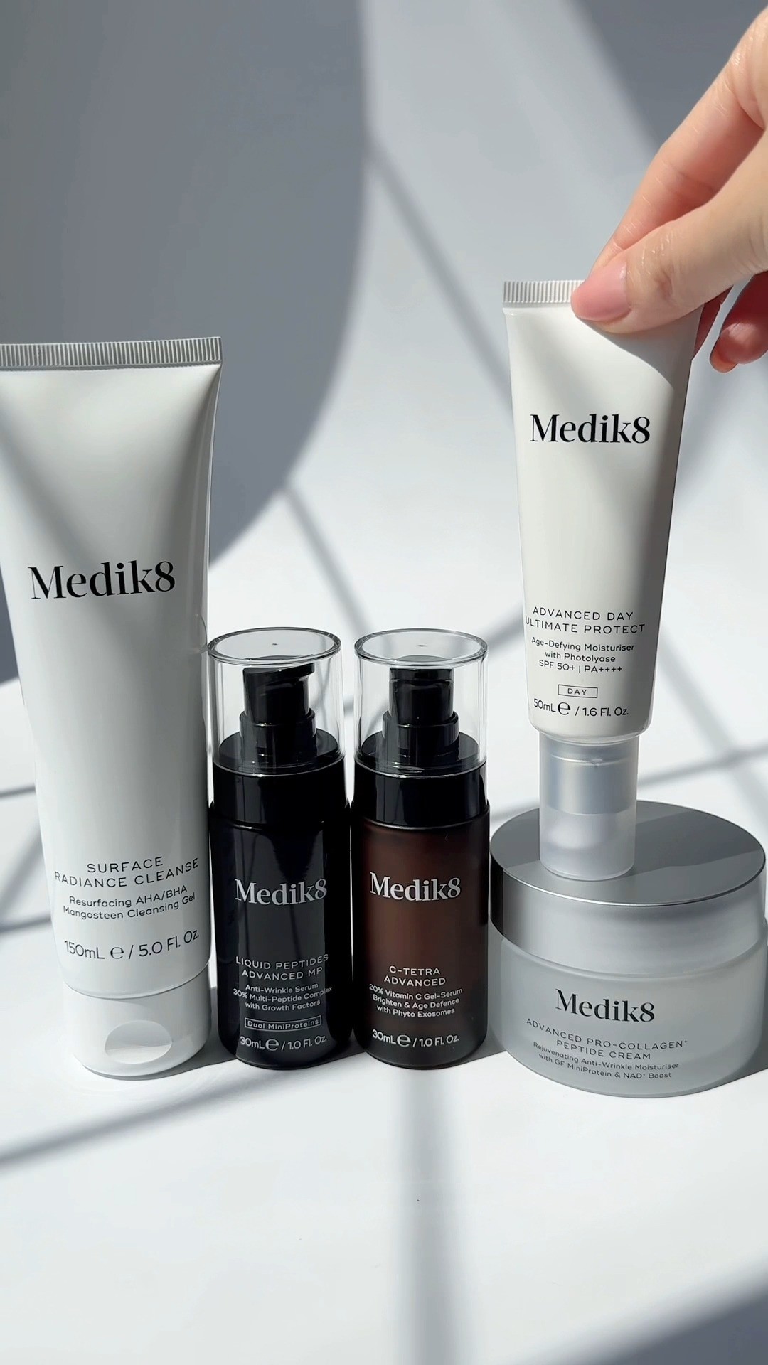 Medik8 Facebook ad: Transform your skincare routine with clinically proven…