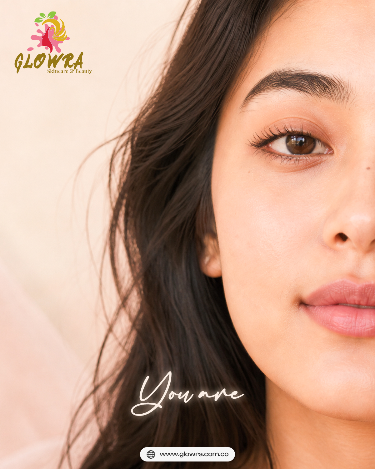 Glowra Facebook ad: You spend so much time becoming better for…