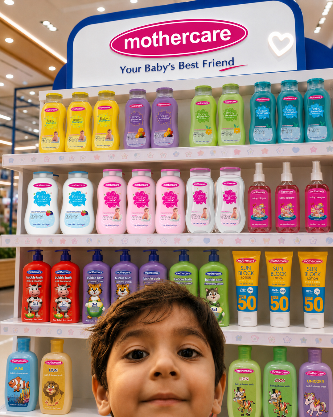 Mothercare Pakistan Facebook ad: Approved by management.