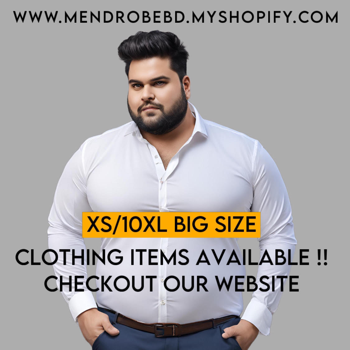 Mendrobe Facebook ad: 5000+Reviews