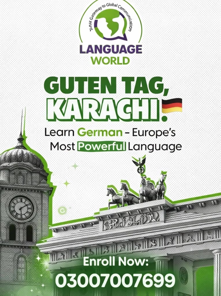 Language World Facebook ad