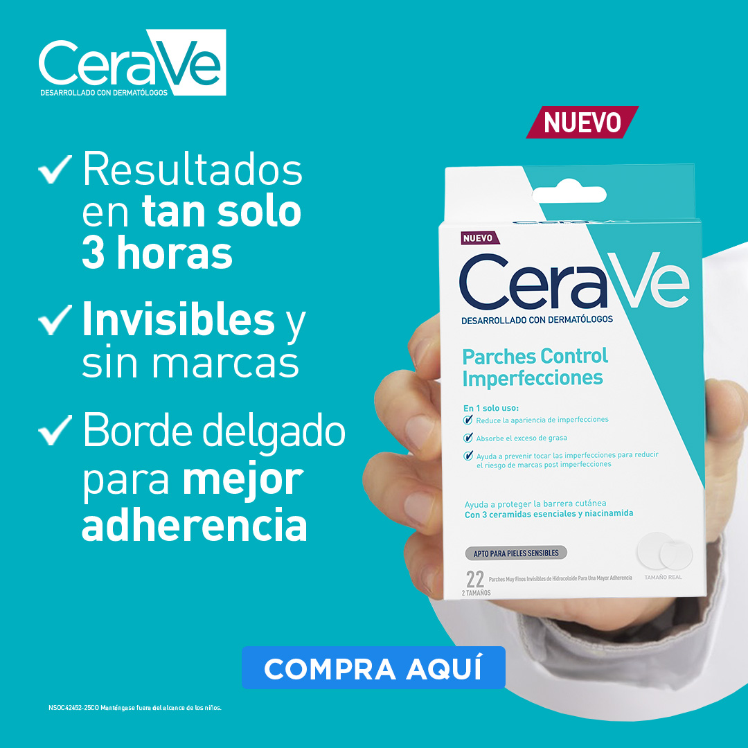 CeraVe Colombia Facebook ad: Nuevos parches CeraVe