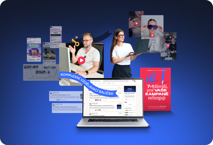 Handlíř. Facebook ad