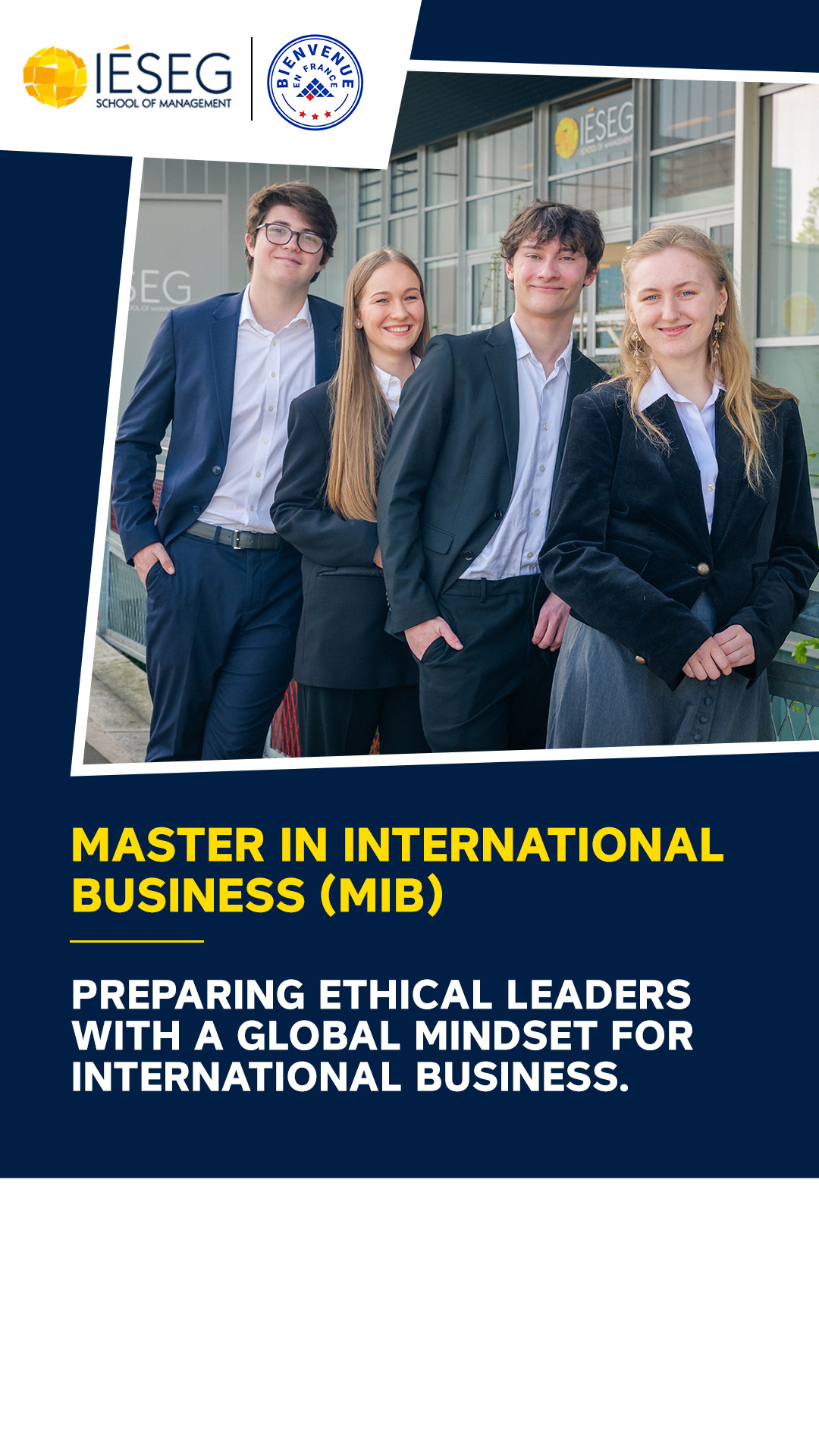 IÉSEG School of Management Facebook ad