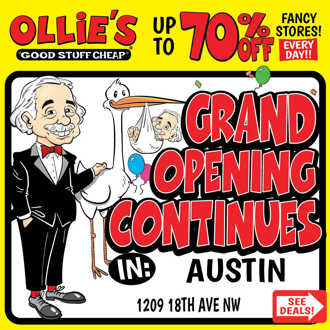 Ollie's Facebook ad