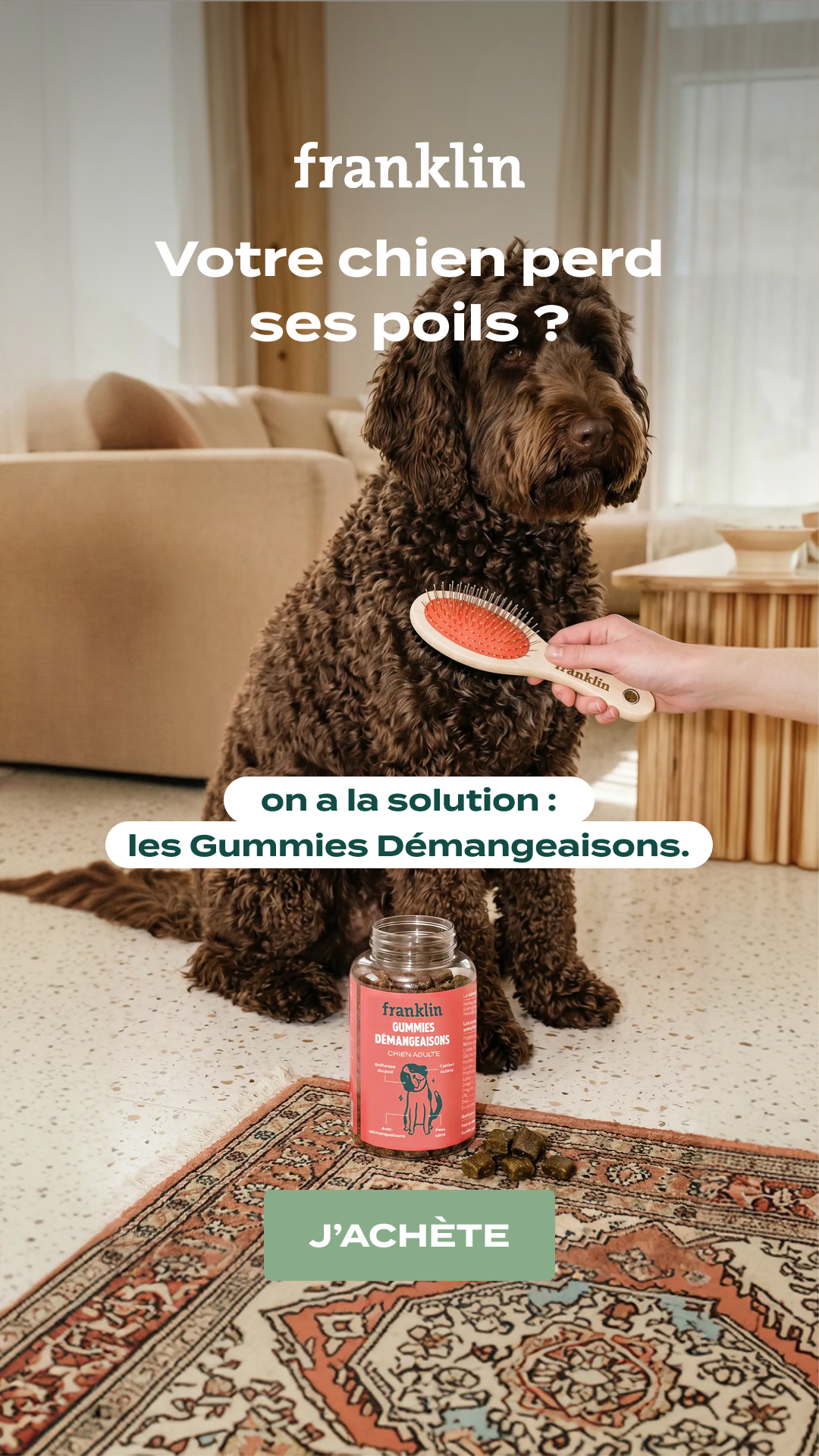 Franklin Pet Food Facebook ad