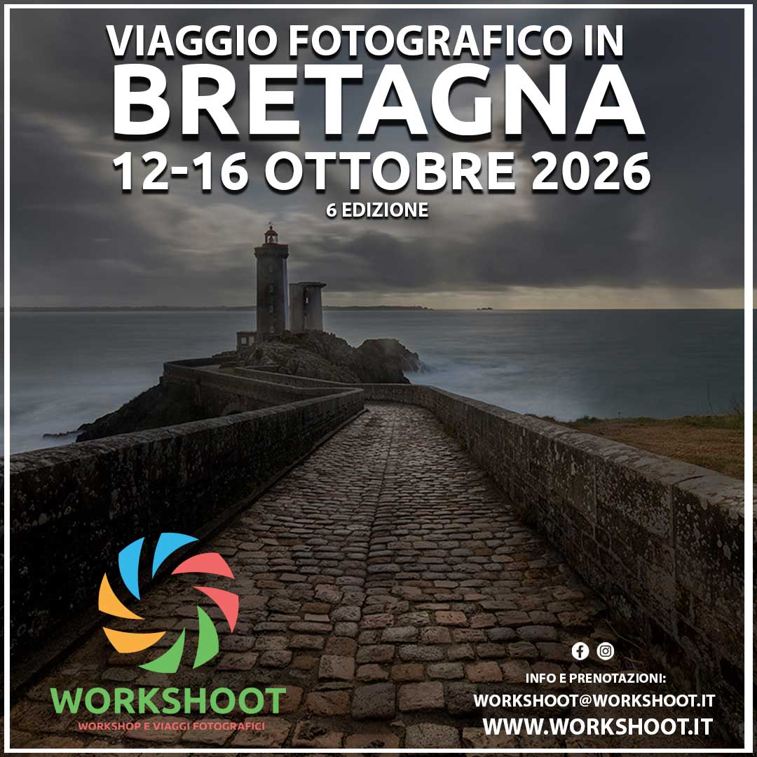 WorkShoot - WorkShop e Viaggi Fotografici Facebook ad: Viaggio Fotografico in Bretagna Dal 12 al 16 Ottobre 2026