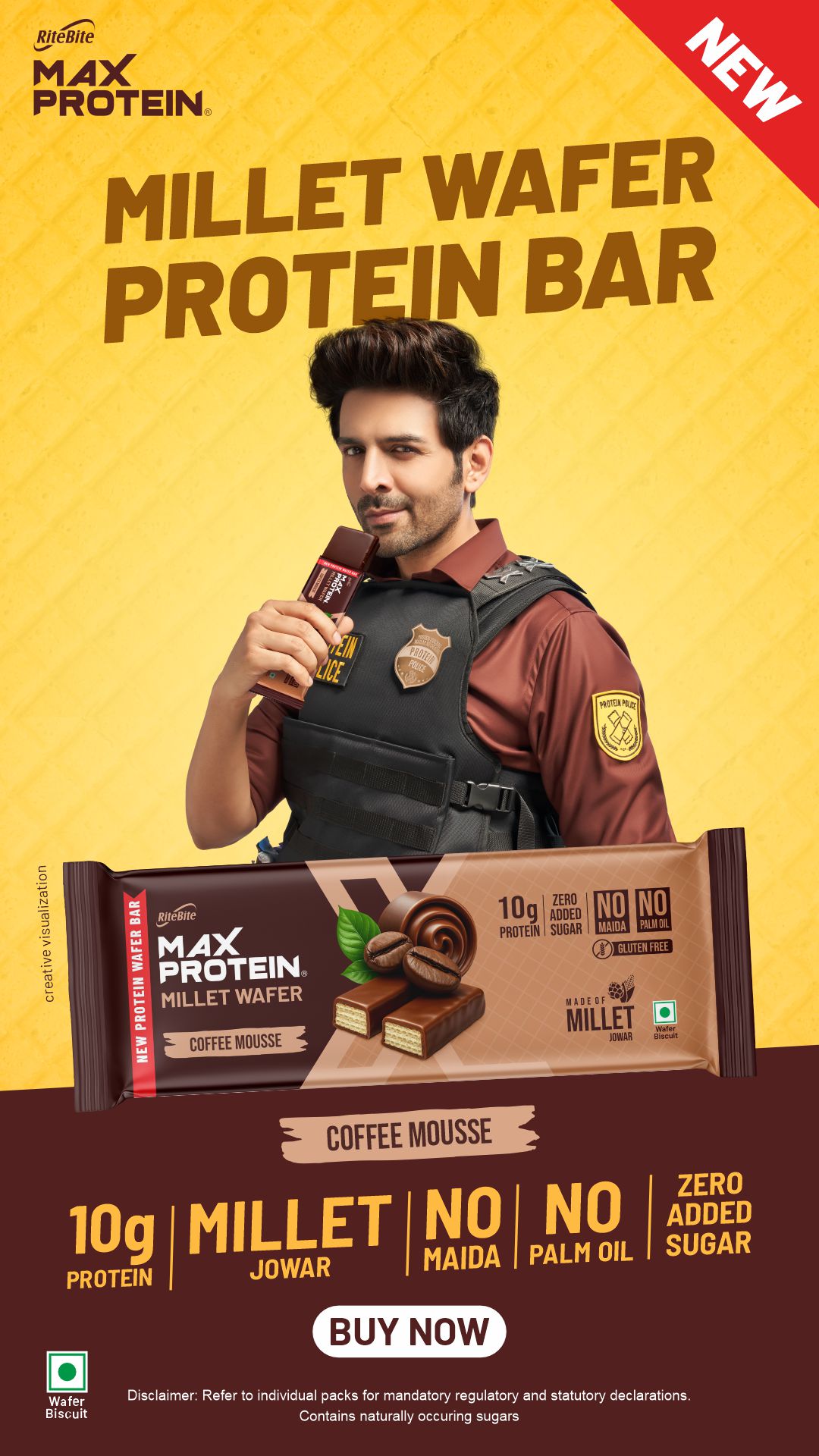 Max Protein Snacks Facebook ad