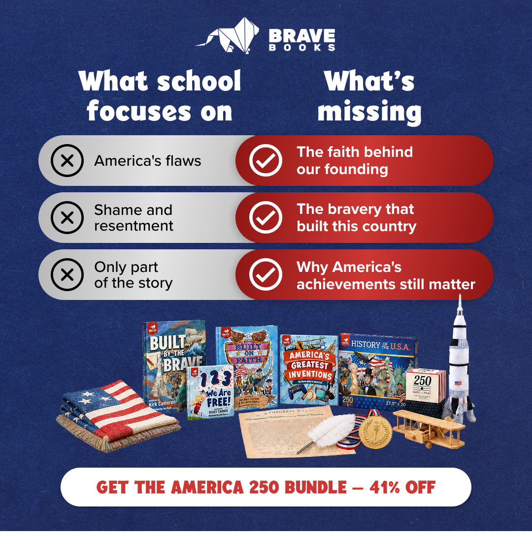 BRAVE Books Facebook ad
