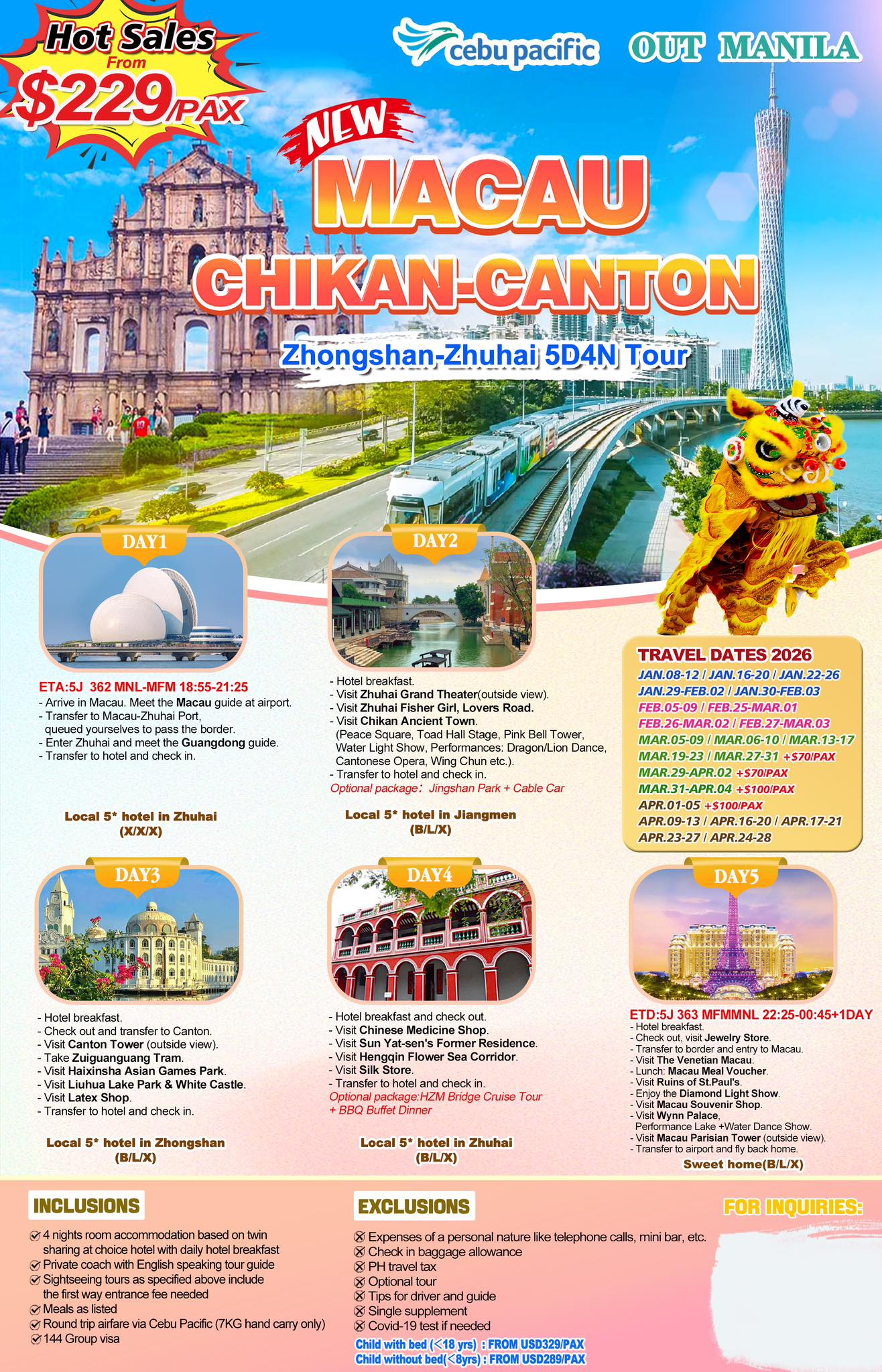 Travel Goals Express Tours -Travgoe Tours Facebook ad