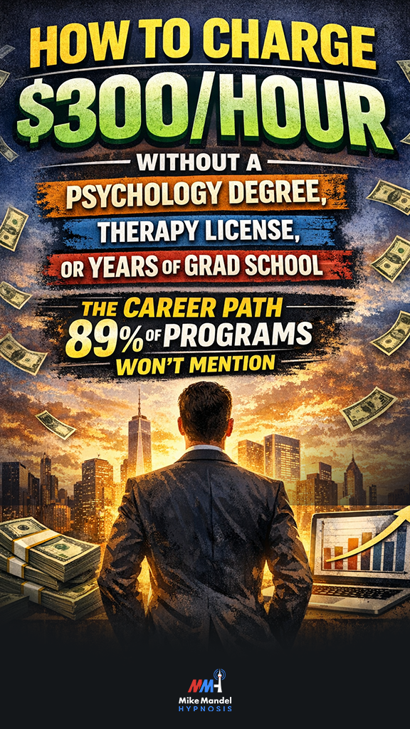 Mike Mandel Hypnosis Facebook ad