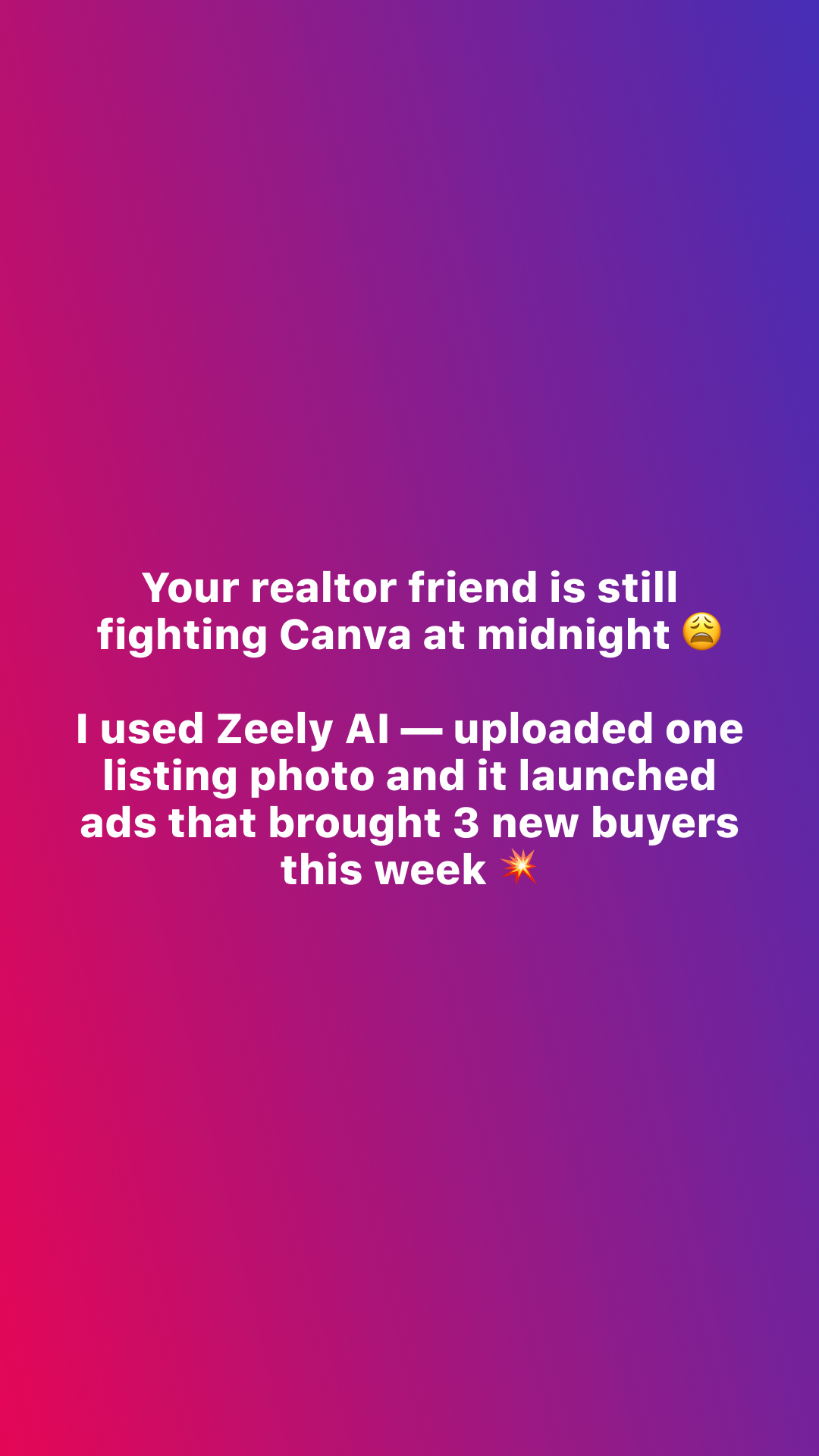 Zeely Facebook ad