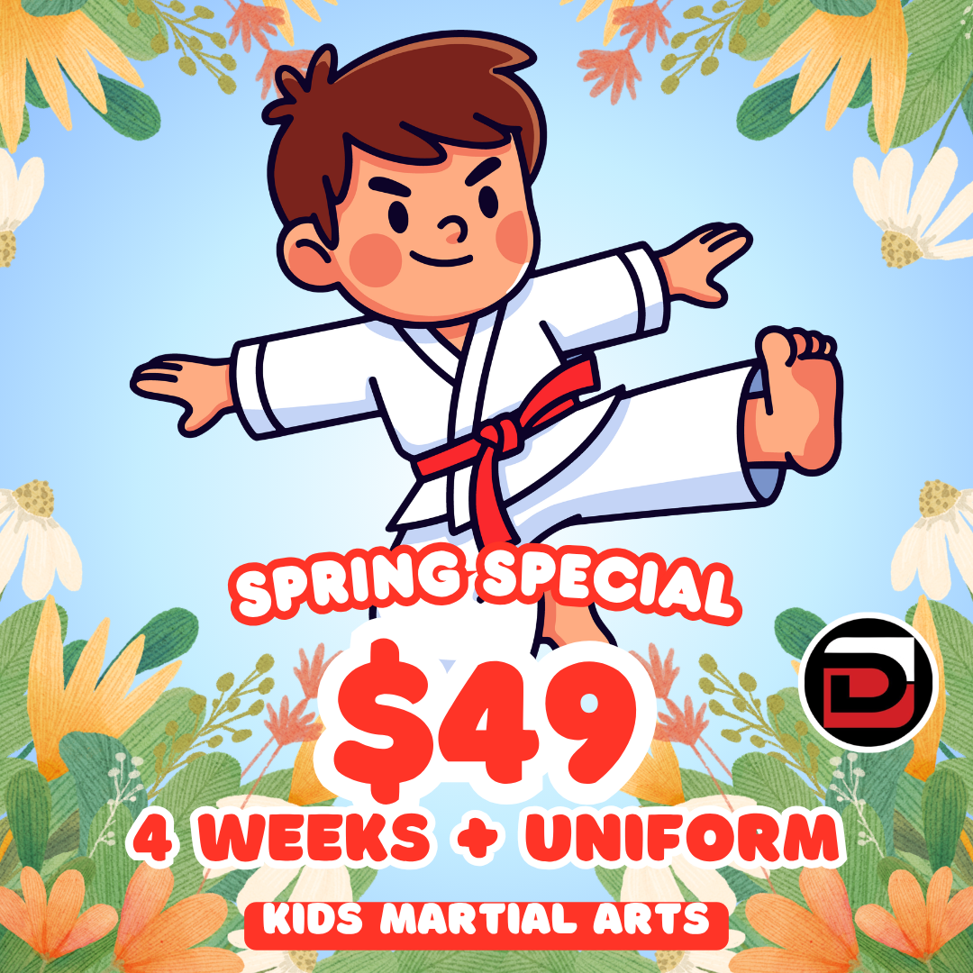 Dojo North Forsyth/Dawson Facebook ad: Spring Special: 4 Weeks for $49!