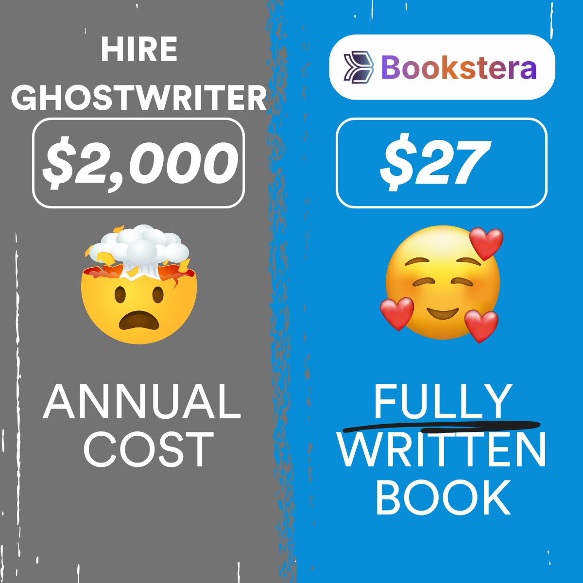 Bookstera Facebook ad